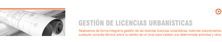 gestion de licencias urbanisticas